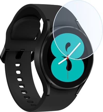 Screenprotector - Geschikt voor Samsung Galaxy Watch 4 44 mm Screenprotector Bescherm Glas - Screen Protector Geschikt voor Samsung Watch 4 (44 mm) Screenprotector Tempered Glass