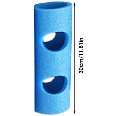 3 Pièces Connecteur de Bâton de Natation EPE 2 Trous Transversaux Connecteur de Nouille de Natation Bâton en Mousse Nouille de Piscine Nouille de Natation Blue blue