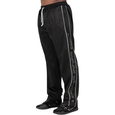 Gorilla Wear Functional Mesh Trainingsbroek - Zwart / Groen - S/M