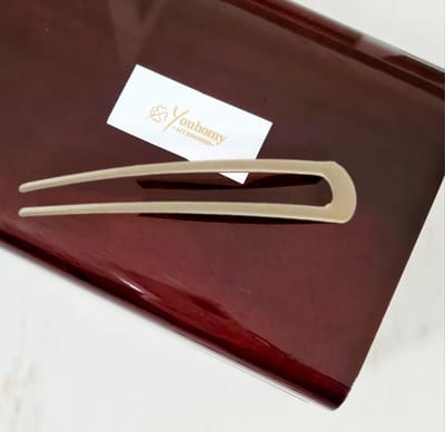 Mat Goudkleur Hairpin - Youhomy hairfashion Haarpin- opsteekkapsel Haarstick-Haarspeld-haarstyling-Haarmode| Casual - Gala feest- Bruiloft