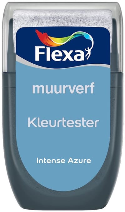 Flexa - Kleurtester Muurverf - Intense Azure - Mengverf - 30 Ml