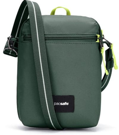 Pacsafe GO Festival Crossbody tas - 4.5L - RFID - Anti-diefstal - Waterafstotend - Festivaltas - Reistas - Groen