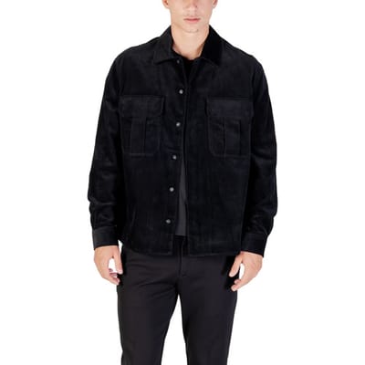 Overhemd Lange Mouw Antony Morato REGULAR FIT WITH LOGOED METAL BADGE MMSL00770-FA300030