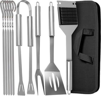Lexium barbecue accessoires - barbecue tang - barbecue gereedschap - barbecue set