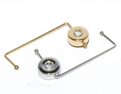 Doodadeals® Ophanghaak voor tassen – Stijlvol & Compact – 2 Stuks - RVS – Goud & Zilver – Tassenhouder
