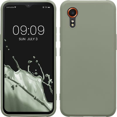 kwmobile telefoonhoesje geschikt voor Samsung Galaxy Xcover7 - Hoesje voor smartphone - Back cover in grijsgroen
