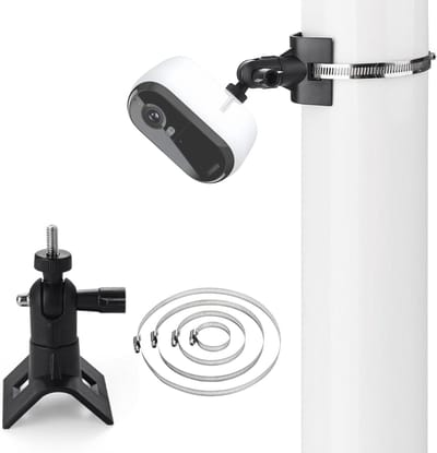 camerahouder voor Eufycam 1/2/2C/2C Pro/3/3C/E, outdoor camerahouder, 360° verstelbaar, voor 1/4 inch schroefgatcamera, montagebeugel voor Arlo/Wyze/Eufycam