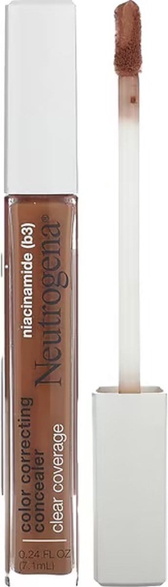 Neutrogena, heldere dekking, kleurcorrigerende concealer, Deep Peach (donkere vlekken)