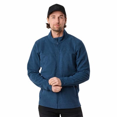 Swedemount Lofoten Fleece FL LS FZ – Heren wandeltrui – Maat 2XL