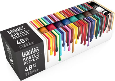 Liquitex Basics Set 48 x 22ml tubes