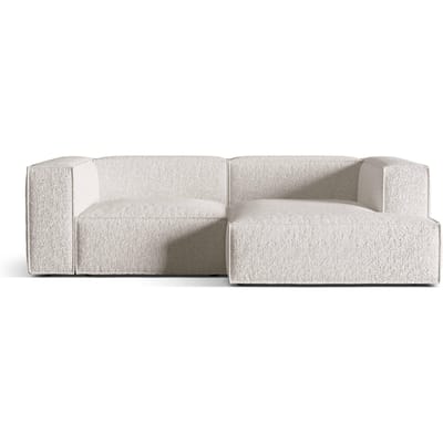Hoekbank Nuria 3-zits rechts bouclé | Micadoni