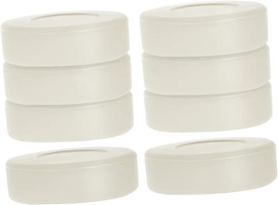 Lichtgevende Pucks - Glow in Dark - Sport Training - Veiligheid Zichtbaarheid - 8 Stuks - Transparant