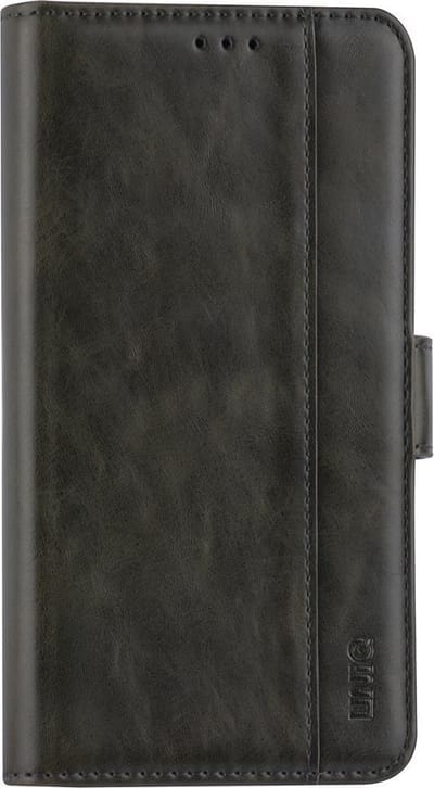 UNIQ Accessory iPhone 12 - 12 Pro Book Case hoesje - Donker Groen - PU leather