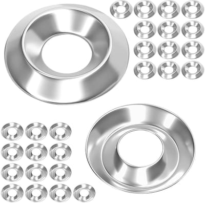 40 Stuks M3 Verzonken Hoofd Wasmachine, M3 x 11mm Gasket Ring voor Machinebouw en Industriële Toepassingen