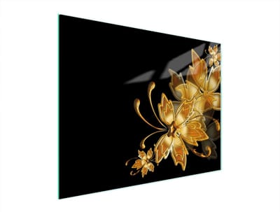 TMK ArtDeko - Snijplank - Glas - 52x40 cm - Goud