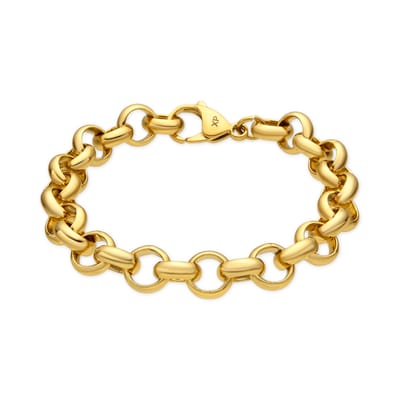 Luxenter Armband met 18-karaats geelgouden afwerking en schitterende zirkonia - Rydal