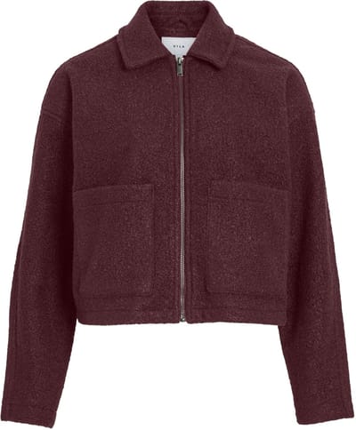 Vila Jas Vijadas Zipper Jacket - Noos 14118594 Port Royale Dames Maat - 44