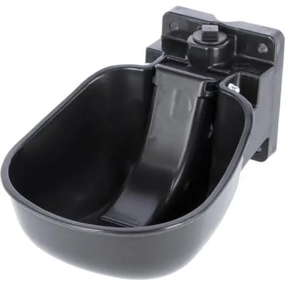 Drinkbak met pvc peddels 1/2 &amp; 3/4 aansluitingen Kerbl K50 (x1)