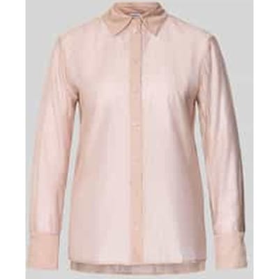 Regular fit overhemdblouse met siersteentjes