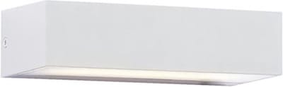 LED Tuinverlichting - Tuinlamp - Andina - Wand - 9W - Natuurlijk Wit 4200K - Mat Wit - Kunststof