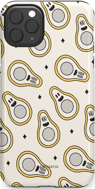 Casetastic Hoesje Geschikt voor Apple iPhone 11 Pro Max - Stijlvolle Beschermende Duo-layer Case - Vegycado