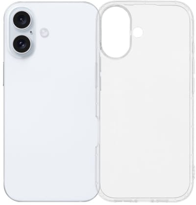 Soft Backcover Hoesje Geschikt voor: Apple iPhone 17 Silicone Transparant - ZT Accessoires