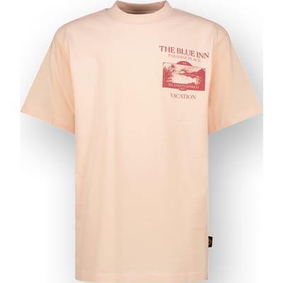 Vingino Boys Hensos T-shirt Pale Blush Maat: 10 | T-Shirts Outlet | Unisex | Roze