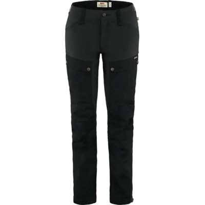 Fjällräven Keb Trekkingbroek - Dames Wandelbroek - Black