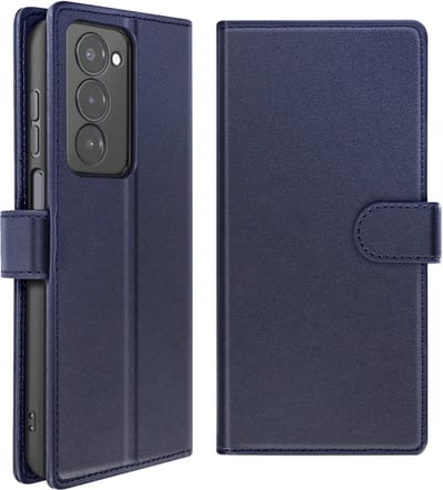 Mayaxess, Hoesje geschikt voor Redmi 15 5G - 2-in-1 Wallet met Afneembare Case, Nachtblauw