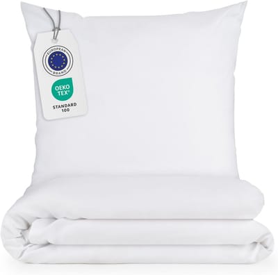 Microvezel Beddengoedset - Dekbedovertrek Set - Comfortabel Slapen - Kreukvrij en Krimpvrij - 155x220 cm - Wit