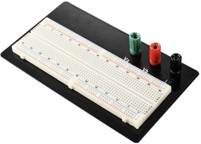 TRU COMPONENTS Breadboard Totaal aantal polen 830 (l x b) 18.4 cm x 10.6 cm 1 stuk(s)