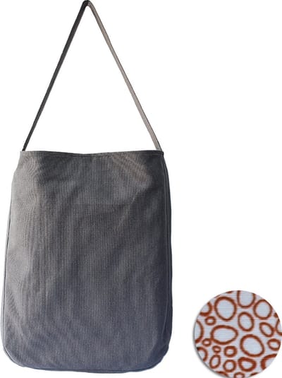 Studio Tuk - Shopping Bag - Orange Circles