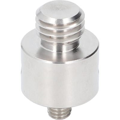 Adaptateur de prisme pour station totale M8 vers 5/8 po 11 Interface Acier Inoxydable Adaptateur à dégagement rapide pour RTK gray