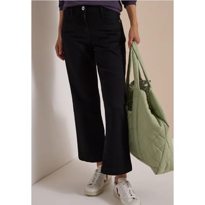 Jeans met High Waist en Wide Leg pijpen in een Loose Fit pasvorm
