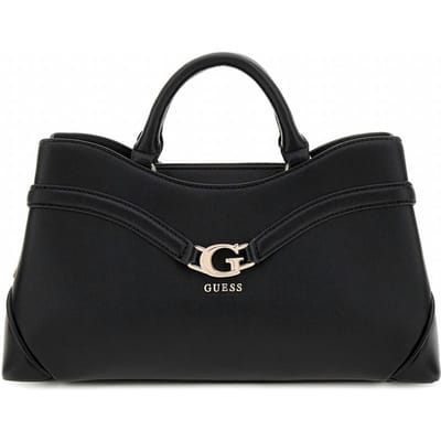 GUESS handtas schoudertas Dea Girlfriend Satchel Black zwart