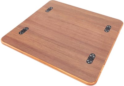 Cosensi - Dailygoods - Opvouwbaar Tafelblad van Massief Hout voor Boten en Werkruimtes