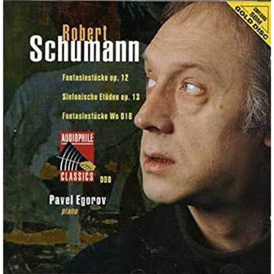 CD ROBERT SCHUMANN, PAVEL EGOROV - Fantasiestucke/Symfonische Etudes APC101011 Audiofiel Clas 1994 Duitsland Klassiek Gebruikt