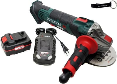 Accu haakse slijper - Slijpmachine metaal - Klus projecten - 6 standen toerental - 125 mm schijf - Groen