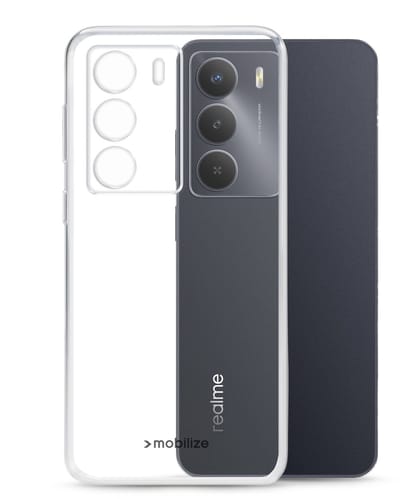 Mobilize Doorzichtig Hoesje geschikt voor Realme 14x Telefoonhoesje Flexibel TPU | Mobilize Gelly Case Backcover | Doorzichtig Telefoonhoesje 14x | 14x Case | Back Cover - Transparant