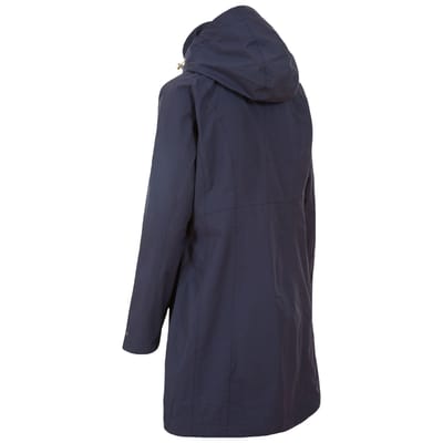 Trespass - Dames Rainy Day Waterproof Jas (Zwart)