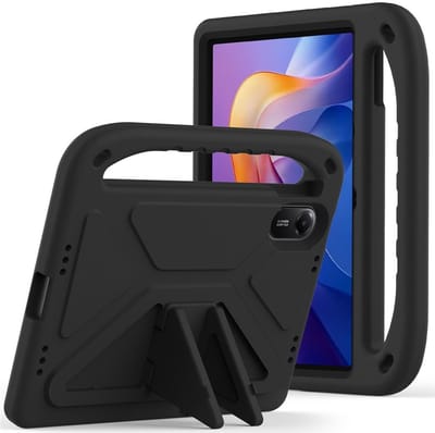 Coverup Tablethoes geschikt voor Xiaomi Redmi Pad 2 Hoesje - ShockProof Kids Case - Zwart
