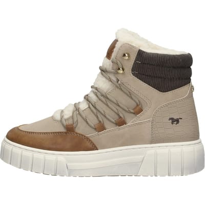 Mustang Veterschoenen Hoog Veterschoenen Hoog - Taupe - Maat 43