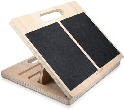 Dailygoods- Uittrekplank Verstelbaar - Antislip - Inklapbaar - Voor Kuiten/Voeten/Enkels - Hoogwaardige Kwaliteit - Stijlvol Design - Stretchboard