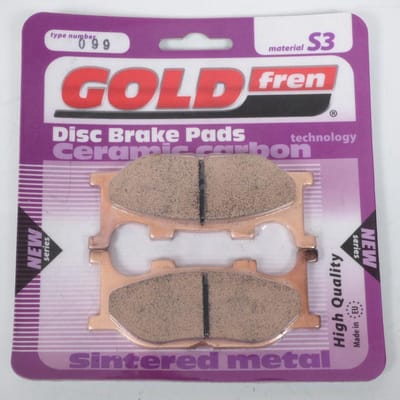 goud fren remblok voor motor yamaha 600 xj n diversion 1998 tot 2002 avg / avd nieuw
