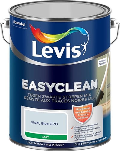 Levis - Easyclean Tegen Zwarte Strepen Mix - Shady Blue C20 - Mengverf - 5 L