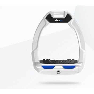 Veiligheids-ruitersriem Inclinatie Ultra Grip Wit/Grijs/Blauw Flex-On Safe-On