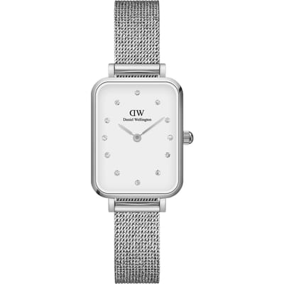 Daniel Wellington DW Watch Quadro Lumine Pressed Sterling 20x26mm Silver