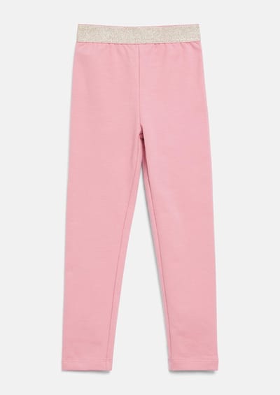 s.Oliver - female - Sweatlegging met glinsterende tailleband