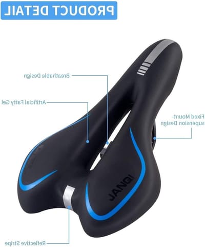 Comfortabele en Waterdichte Fiets Zadels voor Mannen en Vrouwen - Ideaal voor Racefietsen, Mountainbikes en Stadsfietsen