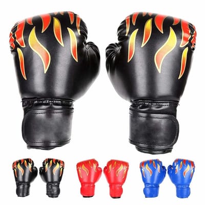 Bokshandschoenen voor kinderen (3-13 jaar) - Trainingshandschoenen geschikt voor MMA, Muay Thai, kickboksen en training op de bokszak | Lichtgewicht trainingsmateriaal voor jonge atleten